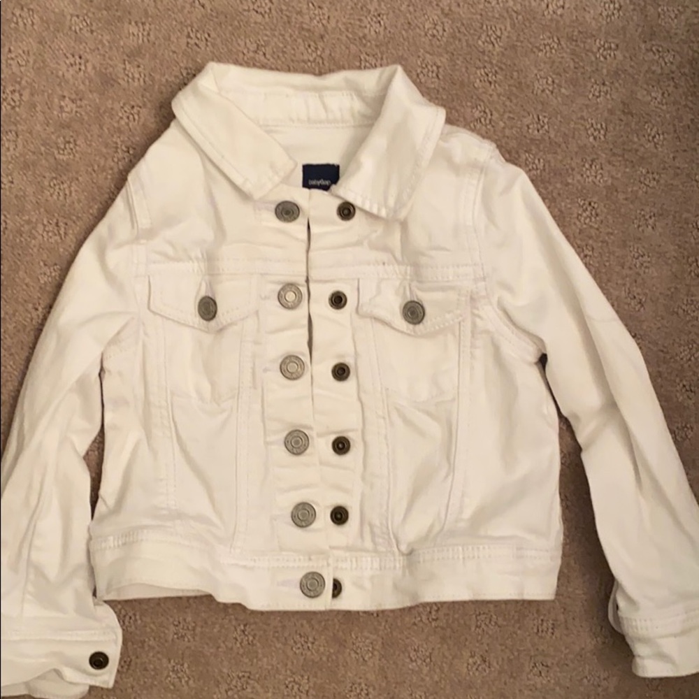 BabyGap White Jean Jacket